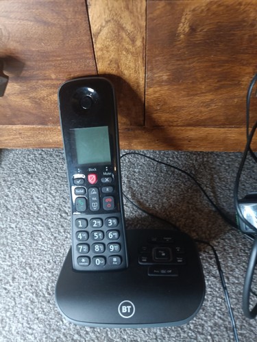 BT Essential Single Dect Bloker połączeń Telefon z automatyczną sekretarką - Zdjęcie 2 z 2