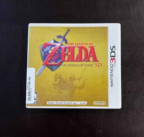 The Legend of Zelda: Ocarina of Time 3D (Nintendo 3DS, 2011) CIB - Tested