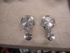 1962-1967 Chevelle Camaro Vette GTO Chrome Vent Window Cranks Pair #5719481 OEM
