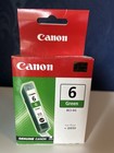 ORYGINALNE BCI-6G 6 ZIELONYCH WKŁADÓW ATRAMENTOWYCH DO DRUKAREK CANON