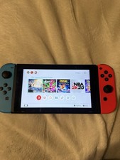 OLED TABLET W/contr Nintendo Switch 64GB Console System Black No Charger Or Dock