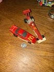 Vintage 1992-1993 McDonald’s Hot Wheels Red Race Cars Dragster Stock Car NASCAR