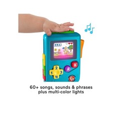 Fisher-Price Laugh  Learn Lil Gamer Teal Handheld Musical Toy GTJ65