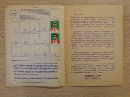 Sammelbilderalbum Fußballer Nannina 1967-68 + 113 Abb. Top + Original 1968 ▓ - Bild 5 von 6