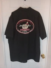 Y2K Red Kap Busted Knuckle Garage Work Shirt XXXL Repair Despair Funny Mechanic