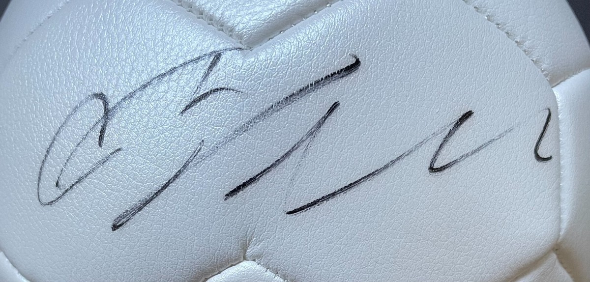 Autographed Signed Cristiano Ronaldo Nike Mercurial Soccer Autographed Signed Cristiano Ronaldo Nike Mercurial Soccer
