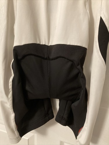 Hincapie Cycling Bib Shorts Mens Large Black White Italy - Picture 10 of 12
