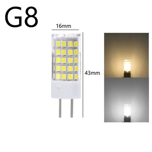 1x 10x 7W Mini Dimmable LED Corn Bulbs G4 G9 E11 E12 E14 E17 BA15D Ceramics Lamp - Picture 24 of 24