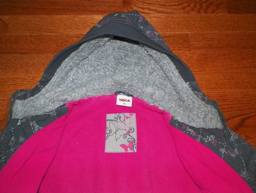 Euro Brand YIGGA Hooded Winter Jacket Coat Girls Size 170 / 14 -16 Years - Picture 3 of 3