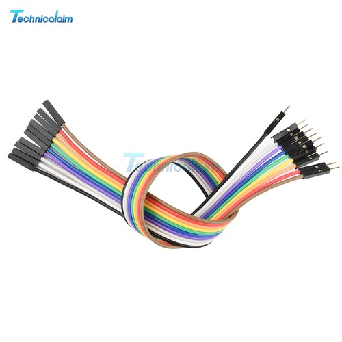 Cable puente 10 PIN Dupont 28 núcleos 20 30 cm F-M F-F M-M para placa de pan Arduino - Imagen 14 de 29