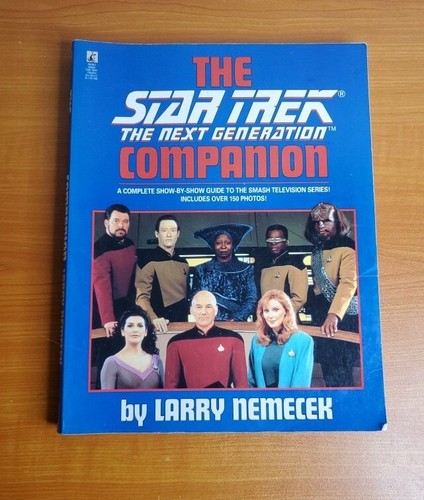 1992 The Star Trek The Next Generation Companion by Larry Nemecek Softcover - Bild 1 von 9