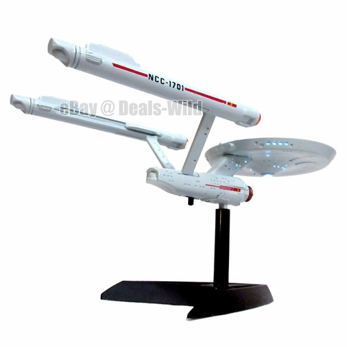 Star Trek USS Enterprise Light Up NCC-1701 Ship Desk Display Model TOS Original - Picture 9 of 12