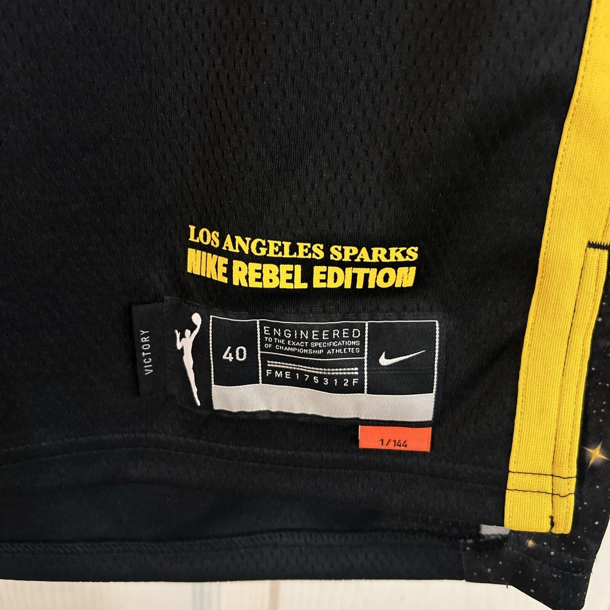 NWT Womens XS Nike Nneka Ogwumike Los Angeles Sparks Black