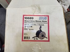 3/4 HP MARS 115 VAC Direct Drive Blower Motor 10689 FML1076V1 GE 3789 3 Speed