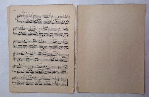 Studies For The Piano Circa 1900 A Loeschhorn SheetNoteMusic - Picture 11 of 12