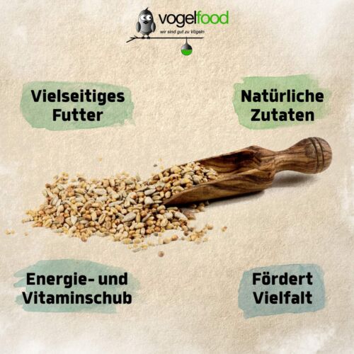 25 kg schalenlos Streufutter Vogelfutter schalenfrei Winterfutter ohne Schale - Bild 3 von 7