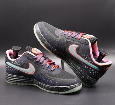 Nike Lunar Force 1 Fuse Area 72 Men's Size 10.5 Reflective Custom
