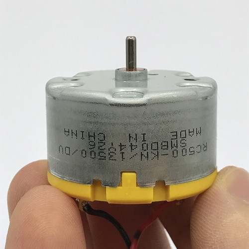 Standard Motor RC500-KN/13500 DC 6V 9V 12V Mini 32mm Round Motor Sweeper Robot - Picture 19 of 24