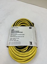New Power First Extension Cord 50ft 3EB10C 15A 125V 1875W