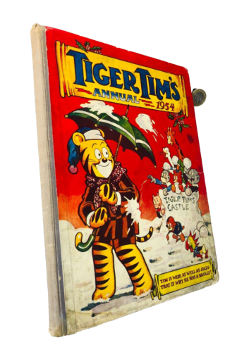 Buch Tiger Tims Annual 1954 Oldtimer RA