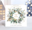 Merry Christmas Personalised Card Family Sister Daughter Son Brother In Law-C150