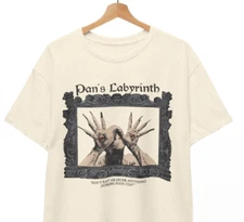 Pan's Labyrinth movie vintage t-shirt, natural color Tee  Pale Man, Unisex Tee