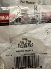 Engine Oil Filler Cap Motorcraft EC-778 / Ford 9L2Z-6766-A
