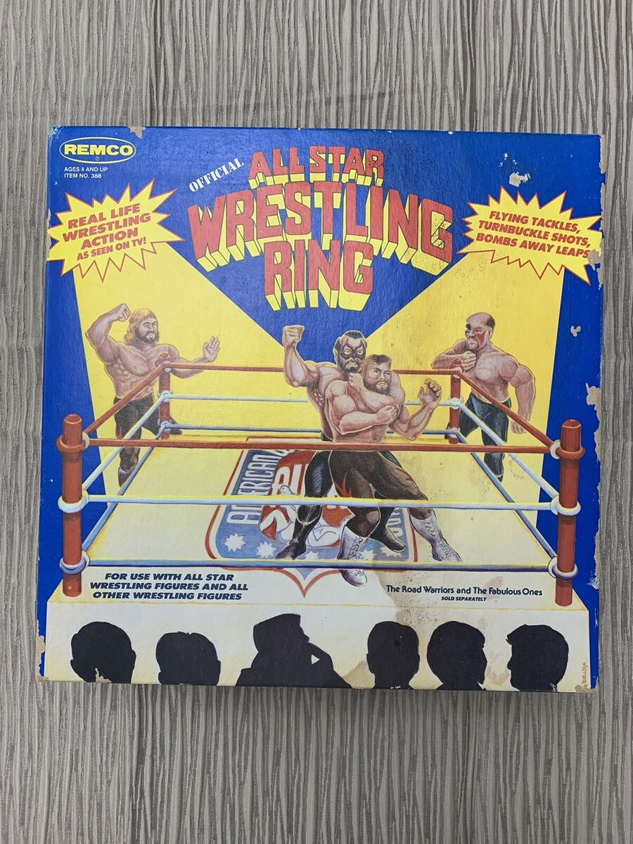 AWA Remco Official All Star Wrestling Ring - Box Contains AWA Remco Official All Star Wrestling Ring - Box Contains