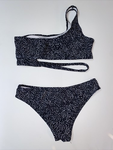 Shein Black & White Women's Bikini (Size Large) - Picture 4 of 6