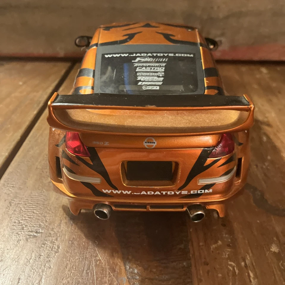 JADA IMPORT RACER NISSAN Z COPPER/ORANGE 1:18  - Image 4 of 4