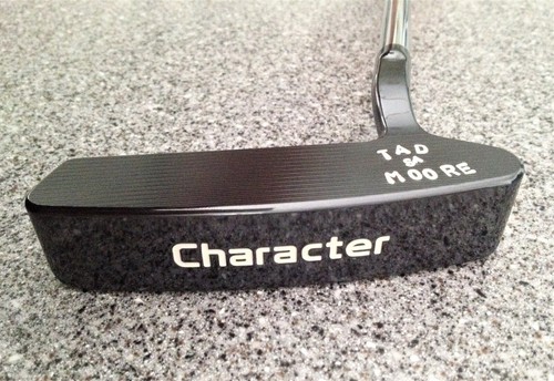 Raro putter compatto personaggio Tad Moore 34" con impugnatura in pelle di struzzo Xotics - Foto 3 di 7