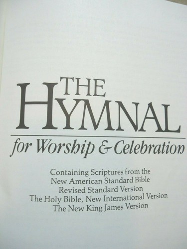 The Hymnal For Worship And Celebration Vintage  - Picture 4 of 4