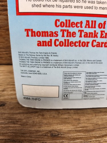 ERTL Thomas Tank Engine Shining Time Station Godred Special Edition Unpunched! - Picture 3 of 3