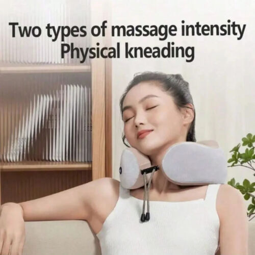 Masajeador de cuello eléctrico, almohada de masaje en forma de U, masajeador cervical y de cuello - Imagen 2 de 14