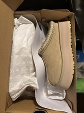 UGG Tazz Mustard Seed Women's Size 6W Platform Slippers 1122553-MDSD SAME DAY