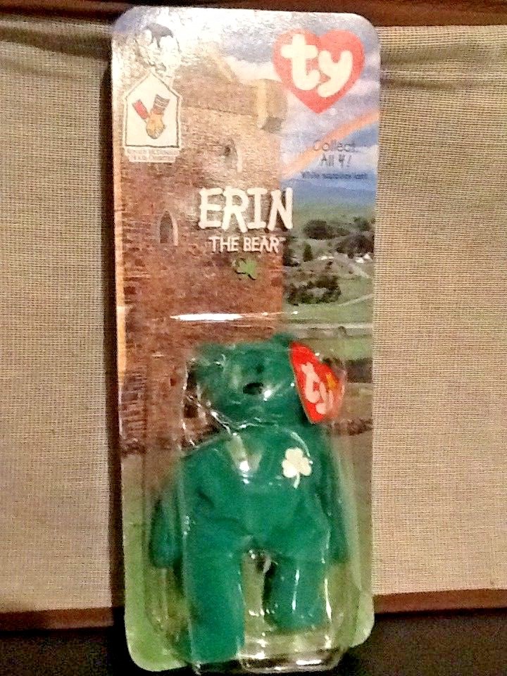 Erin Beanie Ty Erin The Bear Value Erin The Bear-McDonald's Ty