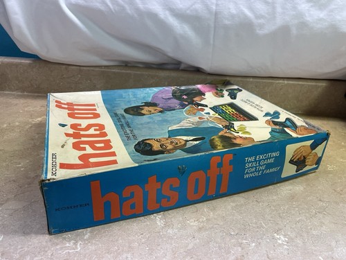 Vintage Hats Off Game INCOMPLETE 1967 Kohner Bros No 588 - Picture 4 of 17