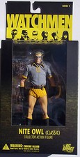 DC DIRECT. THE WATCHMEN NITE OWL CLASSIC COLLECTOR ACTION FIGURE. Series 2.  NOC