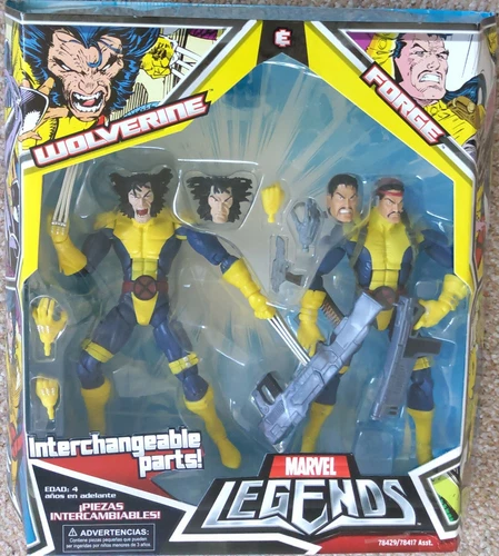 Marvel Legends 2 Pack series Wolverine / Forge 6 inch figures