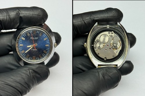 Lot 21 Vintage Soviet Union Mechanical Quartz Watch  for PARTS / REPAIR - Picture 3 of 24