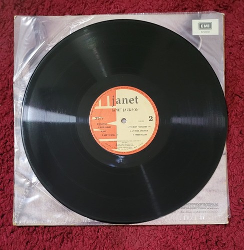 Janet Jackson- 1993 vinyl RARE COLOMBIA PRESS- VG++ - Picture 5 of 6