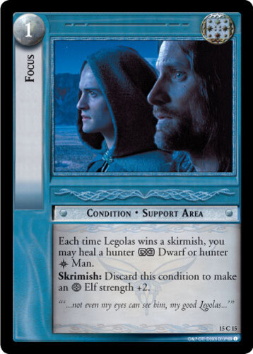 LOTR: Focus [Ungraded] The Hunters Lord of the Rings TCG Decipher - Bild 1 von 1