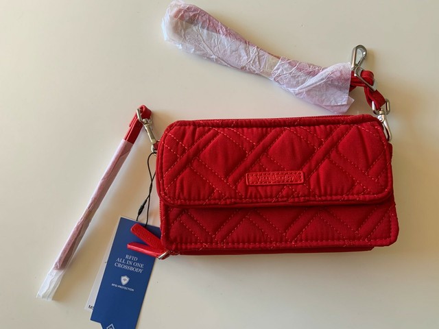 vera bradley rfid all in one crossbody