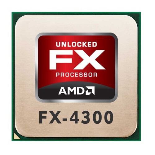 AMD FX Series FX-4300 (4x 3.80GHz) FD4300WMW4MHK CPU Sockel AM3+   #36235 - Afbeelding 1 van 1