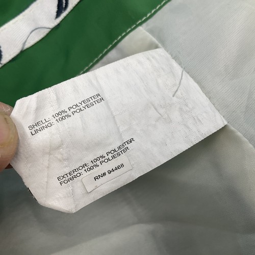 Chaqueta cortavientos Nautica verde ligera con botones mediana para mujer - Imagen 5 de 12