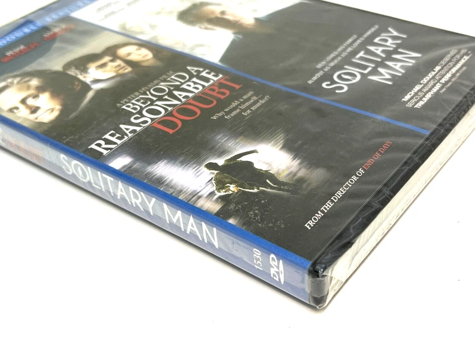 Beyond a Reasonable Doubt / Solitary Man - Double Feature DVD - Brand New Sealed - Image 3 of 4