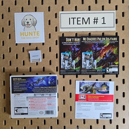 Monster Hunter 3 Ultimate (2012, Nintendo 3DS), CIB, Auténtico, Probado - Imagen 3 de 18