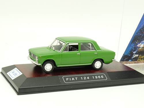 Norev Fiat Historia 1/43 - Fiat 124 1966 Verde