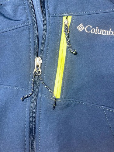 Columbia Jungen Gr. 4/5 Omnishield Jacke mit Kapuze dunkelblau *BESCHREIBUNG LESEN* - Bild 7 von 12