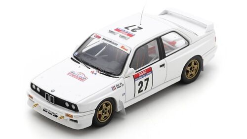 Modellino auto rally scala 1:43 Spark Model BMW E30 TOUR DE CORSE RALLYE DE FRA